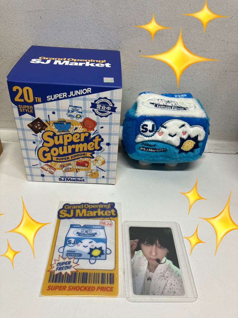 SJ MARKET MD イェソン jp.ktown4u.com : SUPER JUNIOR - [GRAND OPENING! SJ MARKET] 10CM