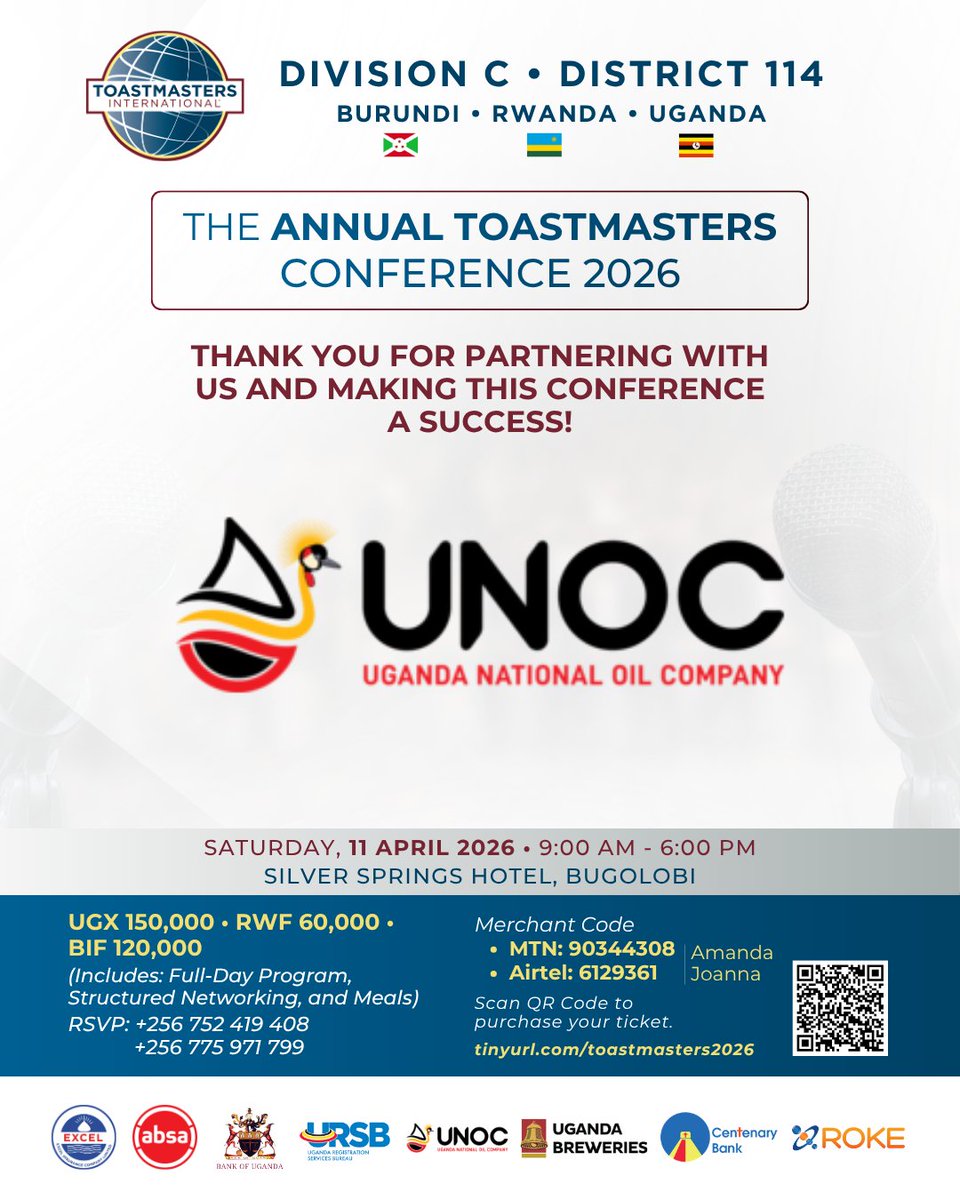 Toastmasters Uganda tweet media