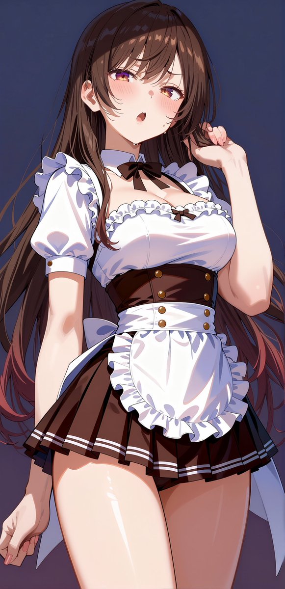 bitblaze97657's tweet image. 水原千鶴 / Chizuru Mizuhara

@grok

画像1の女性と画像2の衣装を作画に合わせて完璧に着せ替えて。