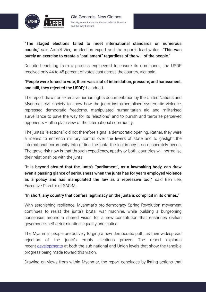 Special Advisory Council for Myanmar tweet media