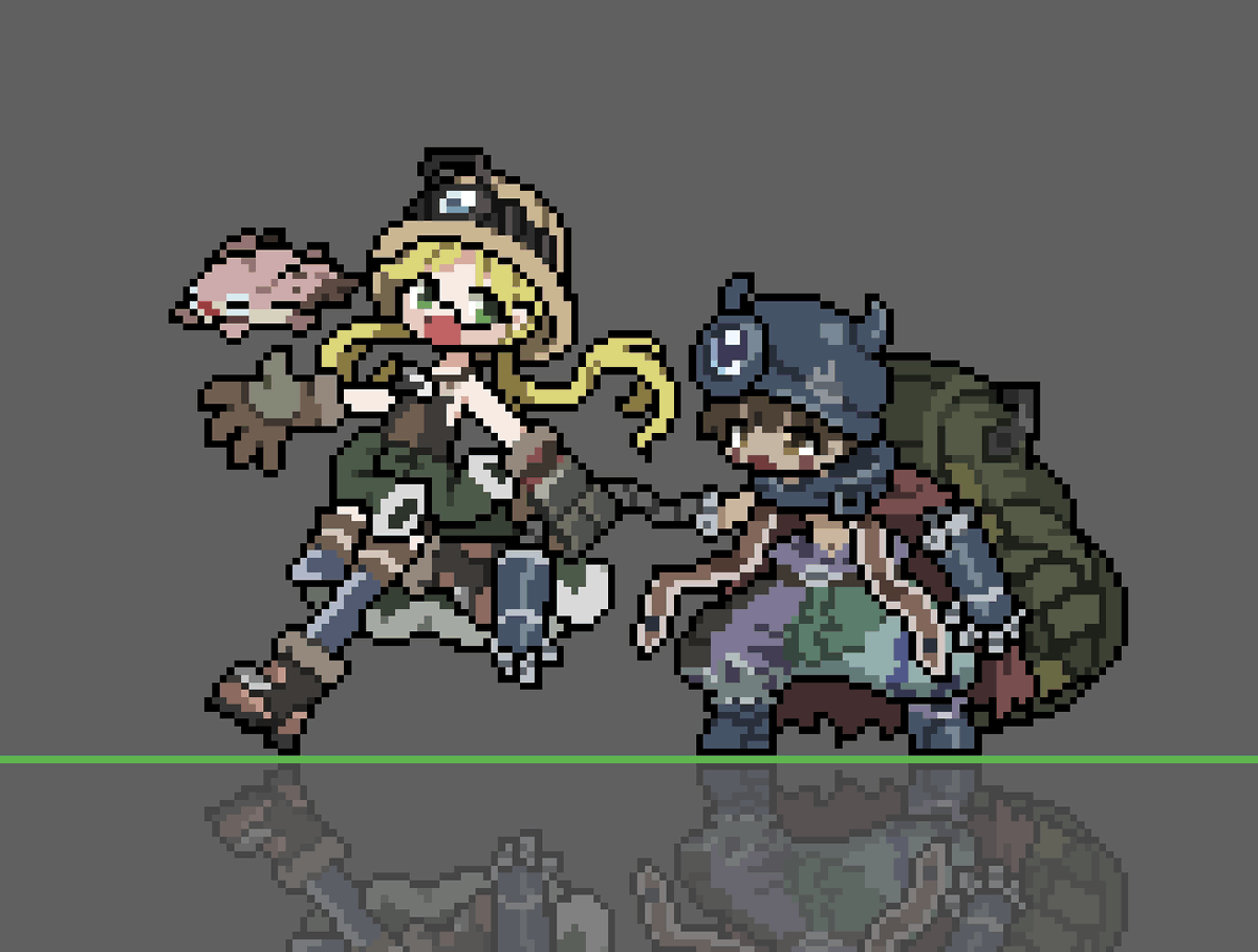 #pixelart #メイドインアビス #Madeinabyss