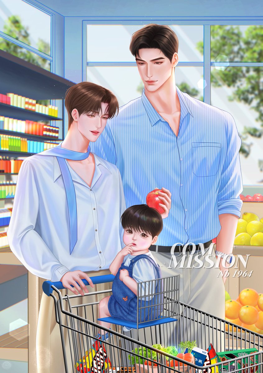 ลงตอนนี้จะมีคนเห็นงานไหม อยากอวดงานค่ะ 
คอมมิชชั่นล่าสุด ขอบคุณคุณฟ้ามากๆเลยค่า🩵✨ 
#commissionTH
#ปกนิยาย