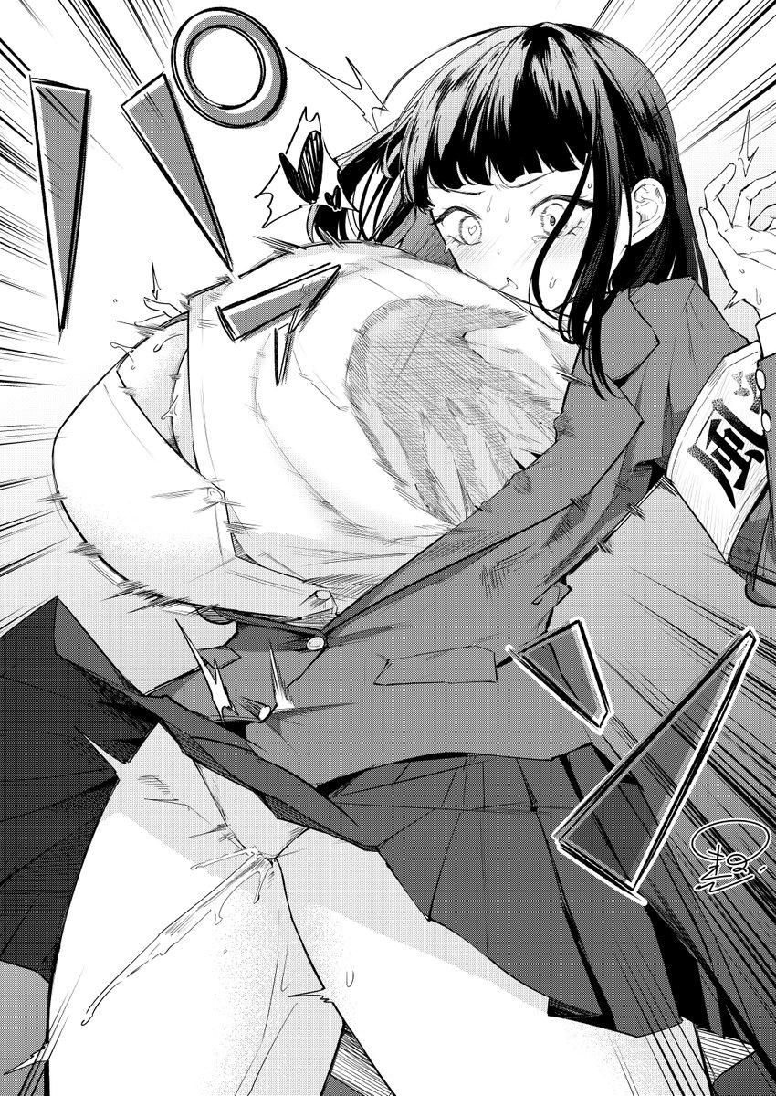 skebで描かせてもらったもの。おっぱいにビンタするの好きな人は結構いたようです 