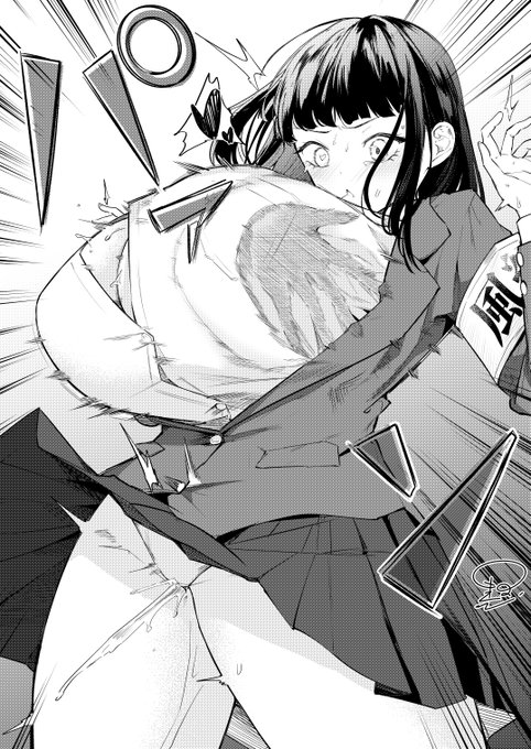 skebで描かせてもらったもの。おっぱいにビンタするの好きな人は結構いたようです 