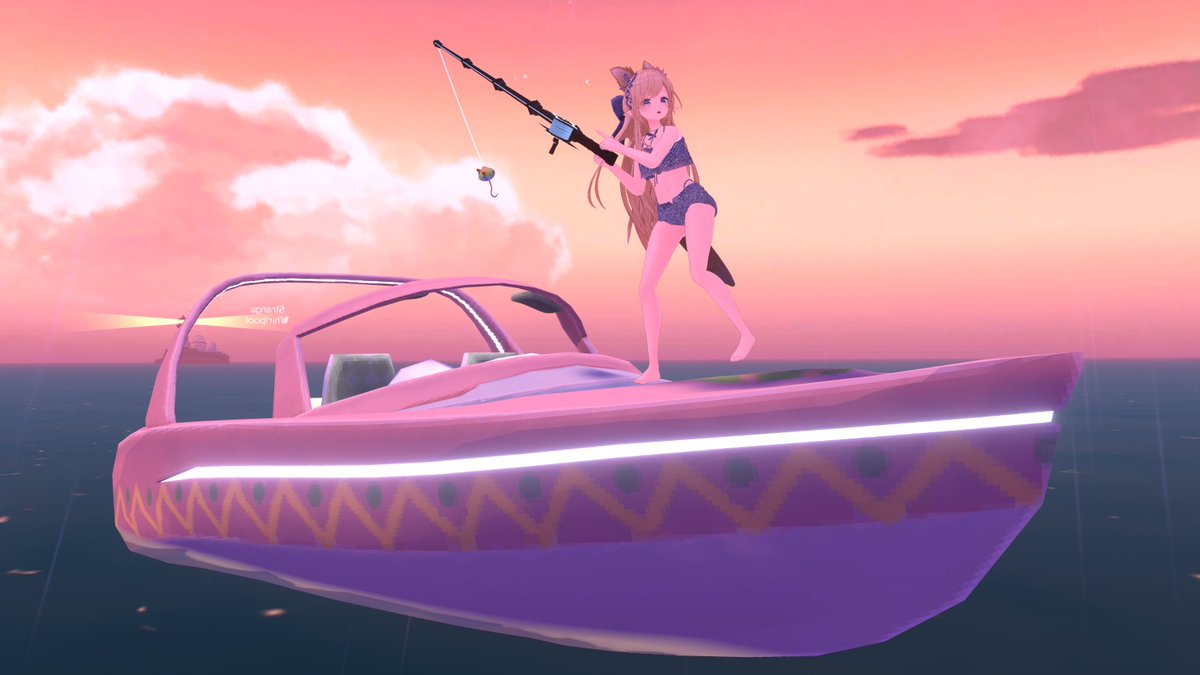 yarrepann's tweet image. きのうの #FISH やれこフルトラでいろいろポーズとってみました、エンチャのお立ち台で踊ってましたｗ