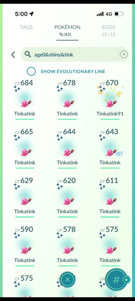 Kiwisteve5's tweet image. 1300 Tinkatink, 42 shinies and got the background hundo 😎

Great day with the group and good timing ahead of storm coming through

#PokemonGO #ShinyPokemon #PokemonGOCommunityDay