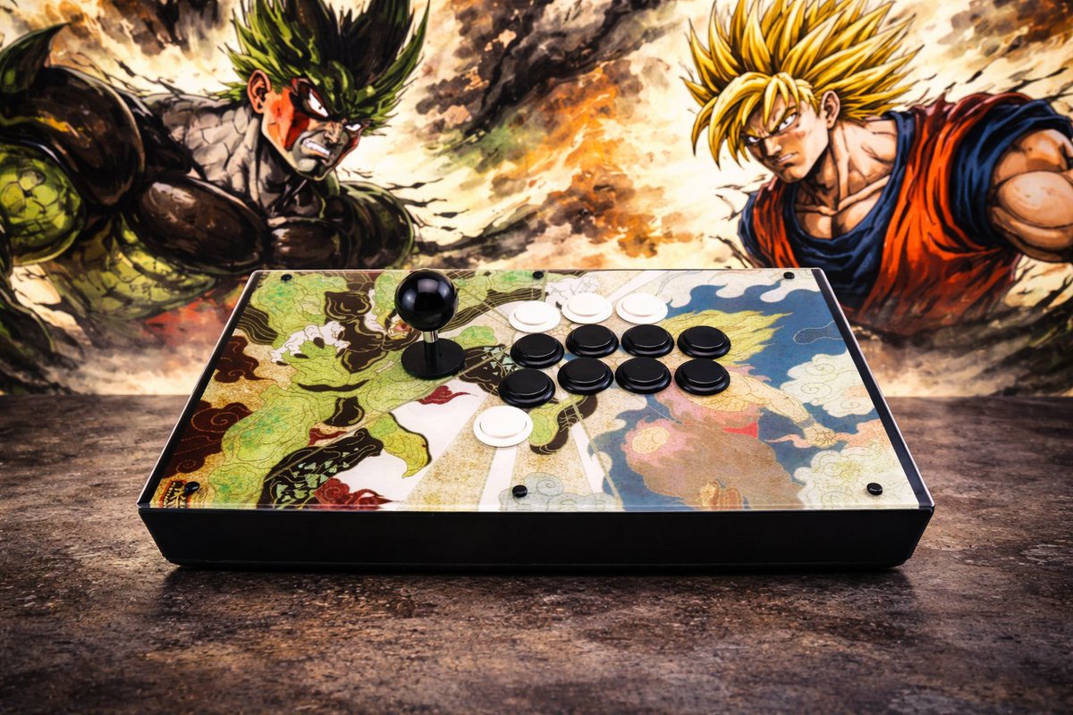 FightBoxArcade_'s tweet image. FightBox M8 Arcade Game Controller Custom Panel Project 12/04/2026
fightboxarcade.com/collections/m-…
🙊Classic Fightstick Layout with 4 Additional Buttons
🙊Custom Artwork
🙊Sanwa JLF-TP-8YT Joystick
🙊Sanwa OBSF-30 Button
#fightboxarcade #arcade #fightbox #fightstick #fightinggames