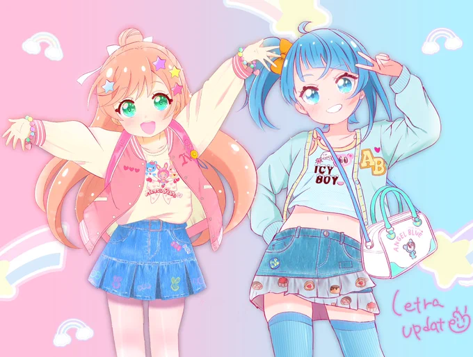 #凍結祭りでフォロワー減ったから自己紹介して逆に増やす プリキュアにオリジナル衣装着せたり、かわいいキャラを描いたり。 こども向け少女漫画や児童書風の画風を目指す今日この頃です
