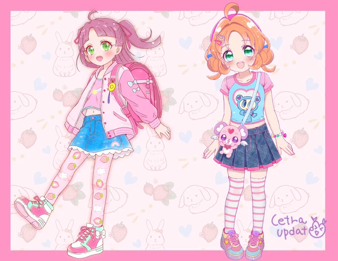 #凍結祭りでフォロワー減ったから自己紹介して逆に増やす プリキュアにオリジナル衣装着せたり、かわいいキャラを描いたり。 こども向け少女漫画や児童書風の画風を目指す今日この頃です