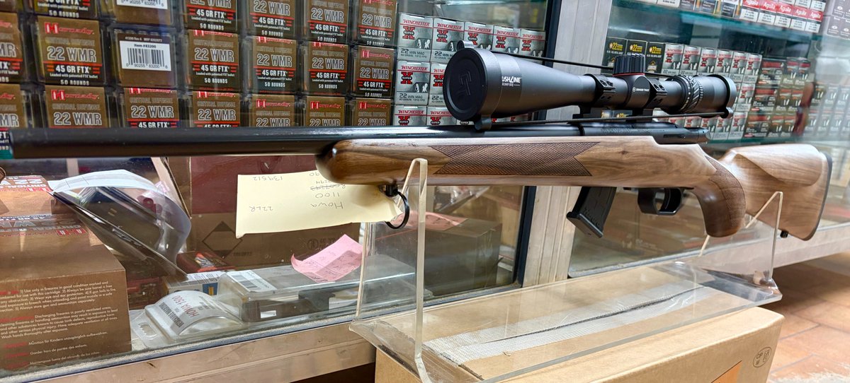 Owen_Guns's tweet image. Tasty little 22lr Package Deal 
Howa M1100
Wood stock
10 Shot magazine 
Scope Rings
Crimson Trace Scope 4-12x40 
Chester's not included

#howam1100 #howa #m100 #22lr #crimsontrace #workingdog #gympie #gympieregion