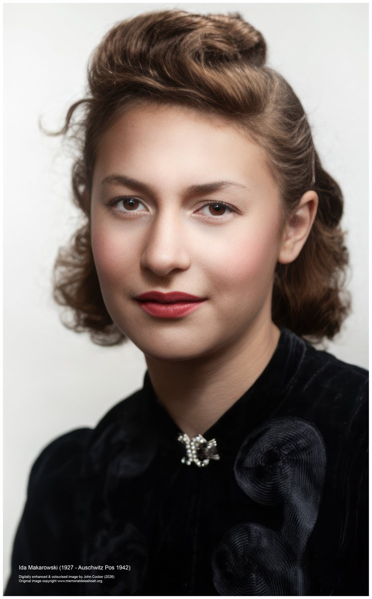 On this day in 1927, a Jewish girl was born in Paris. She was deported with her sister and interned in Drancy. On the 26 Aug 1942, they were deported to Auschwitz where they perished. Her parents and brother also perished. Her name was Ida Makarowski

Support <a href="/AuschwitzMuseum/">Auschwitz Memorial</a>