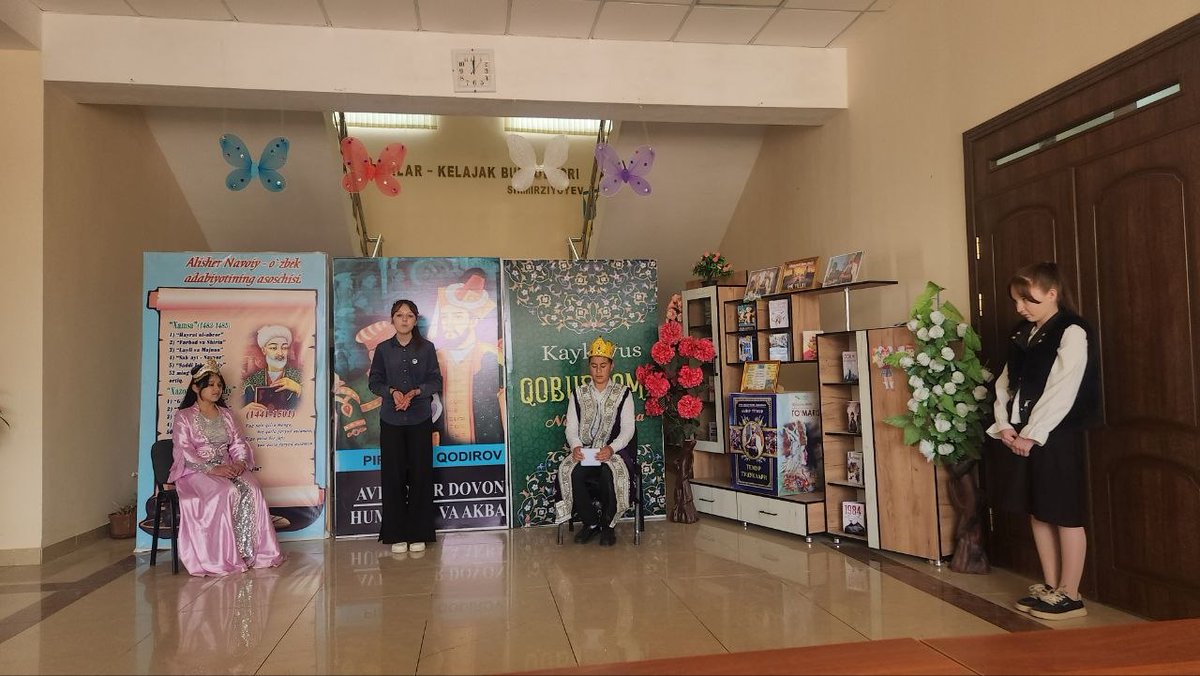 liburgut's tweet image. #Tug'ilgan_kun
#Unitilmas_siymolar

Bugun Amir Temur tavallud topgan kun
Bugun Sohibqiron tavallud topgan kun munosabati bilan tuman axborot-kutubxona markazida 56-umumiy o‘rta ta‘lim maktabi kitobxonlari bilan hamkorlikda tadbir tashkil etildi.