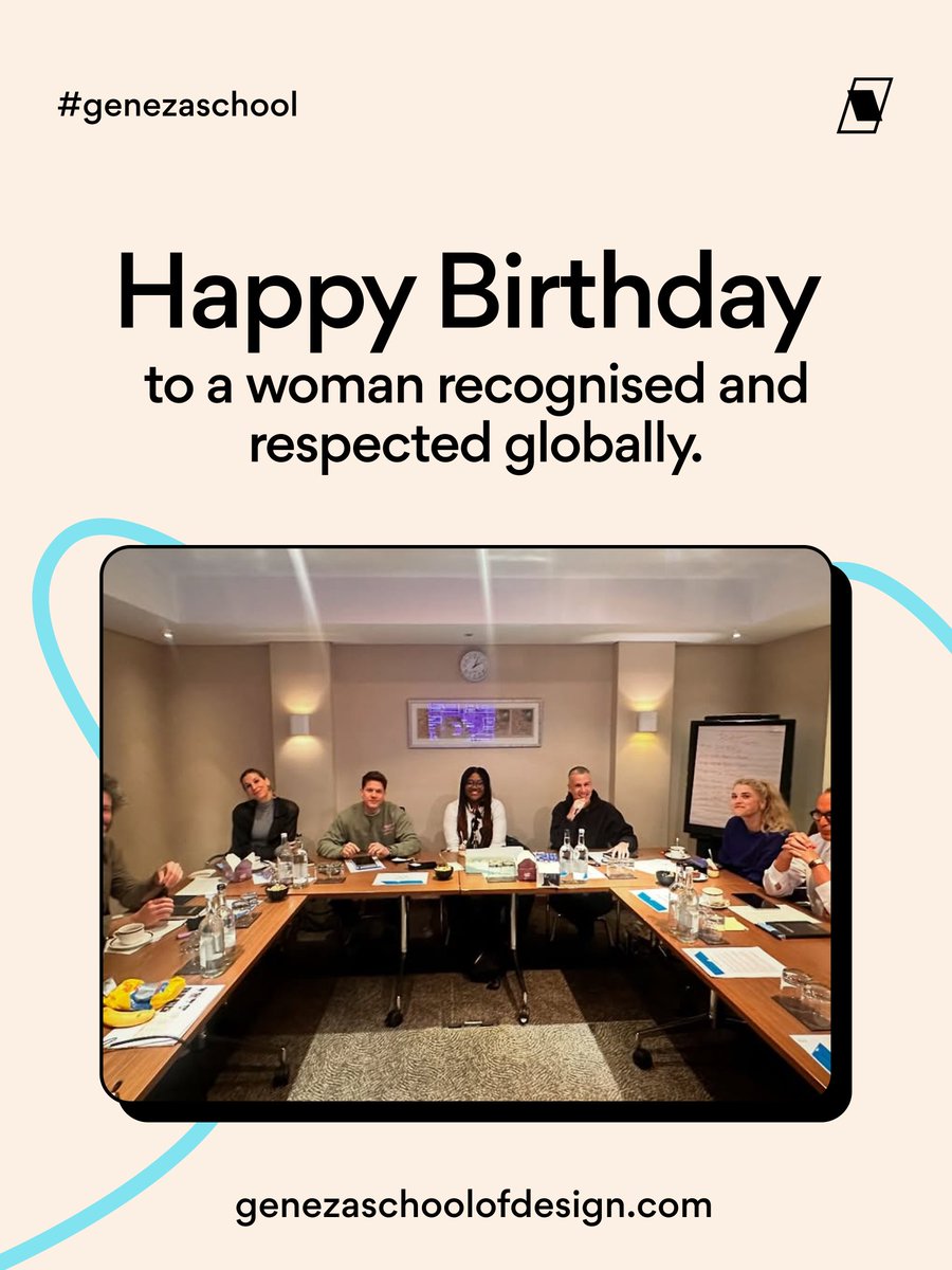 genezaschool's tweet image. Happy Birthday to our Founder, @BolanleBanwo

Wishing you a new year filled with even more growth, strength, and impact. Cheers! 🥂

#birthdaylove #birthday #foundersday #happybirthday