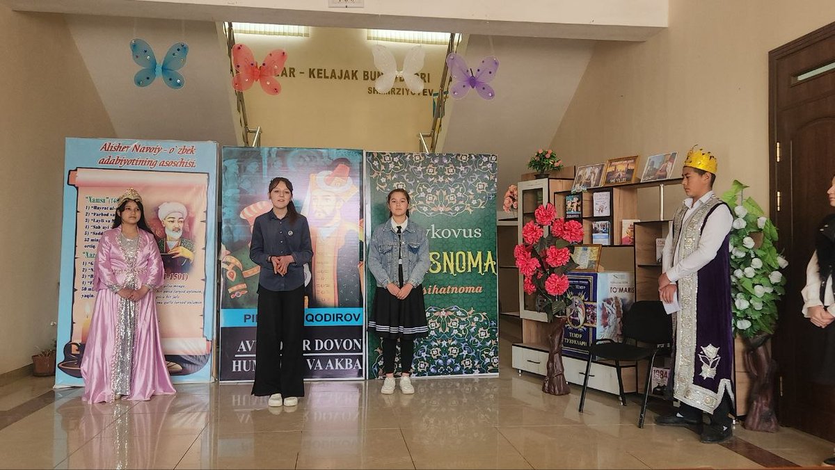 liburgut's tweet image. #Tug'ilgan_kun
#Unitilmas_siymolar

Bugun Amir Temur tavallud topgan kun
Bugun Sohibqiron tavallud topgan kun munosabati bilan tuman axborot-kutubxona markazida 56-umumiy o‘rta ta‘lim maktabi kitobxonlari bilan hamkorlikda tadbir tashkil etildi.