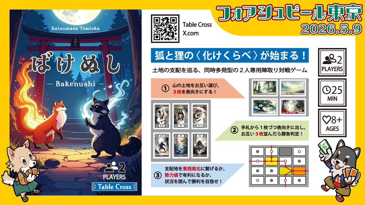 Table Cross @ GM2026春 5/23土 - H17 tweet media