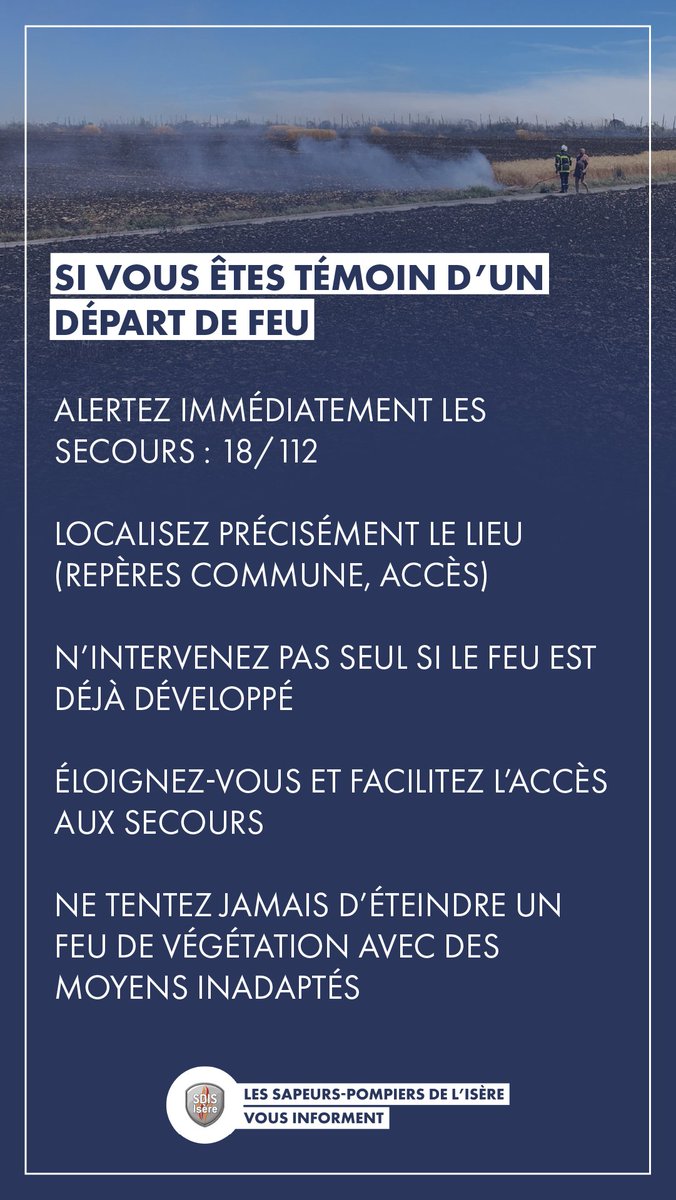 Sapeurs-pompiers de l'Isère - SDIS38 tweet media