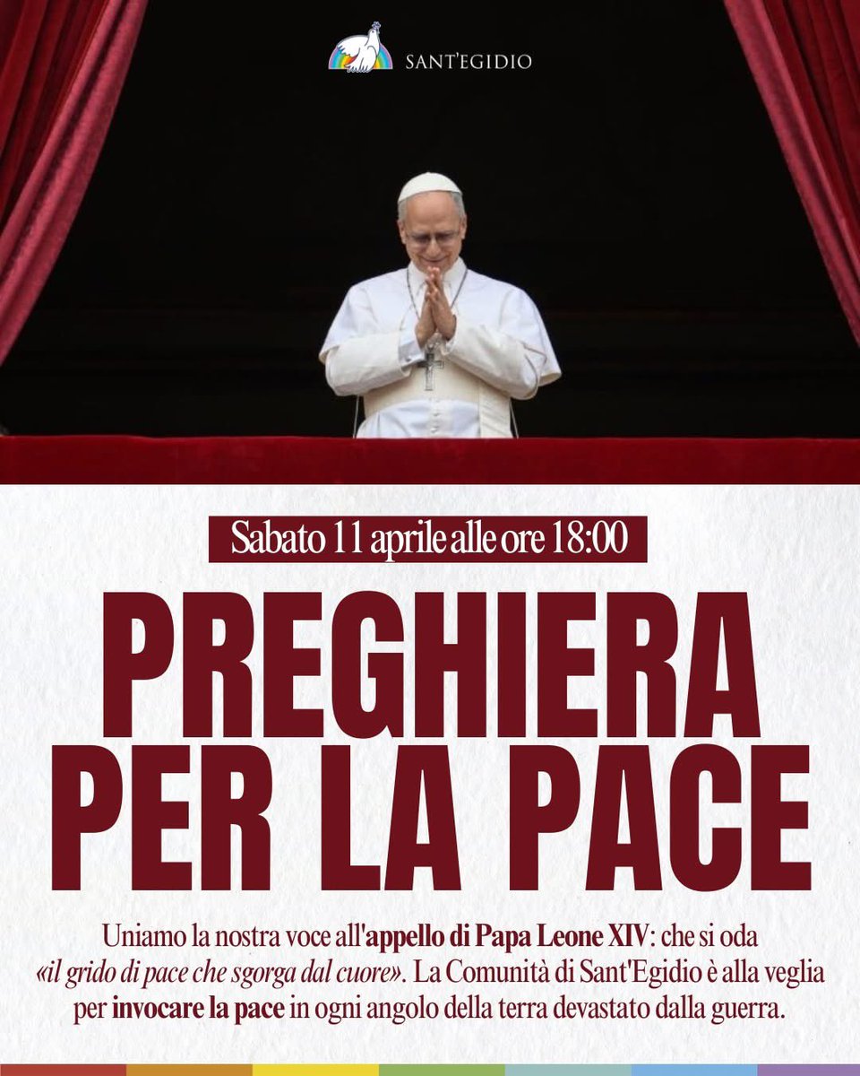 Comunità di Sant'Egidio tweet media