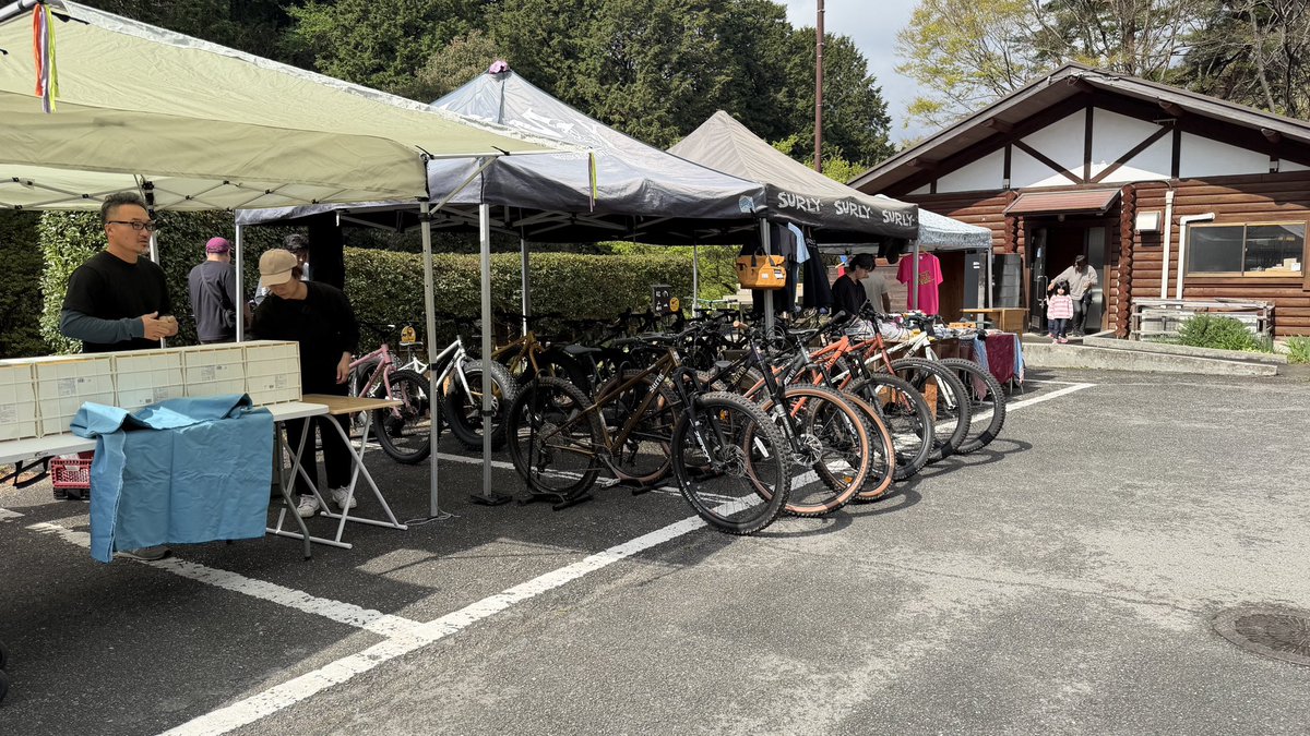 Yosemite_store's tweet photo. トランジット15周年おめでとうございます㊗️

#bicycleshoptranjit 
#トランジット 
#山城森林公園 https://t.co/M3Eo4q9xe6