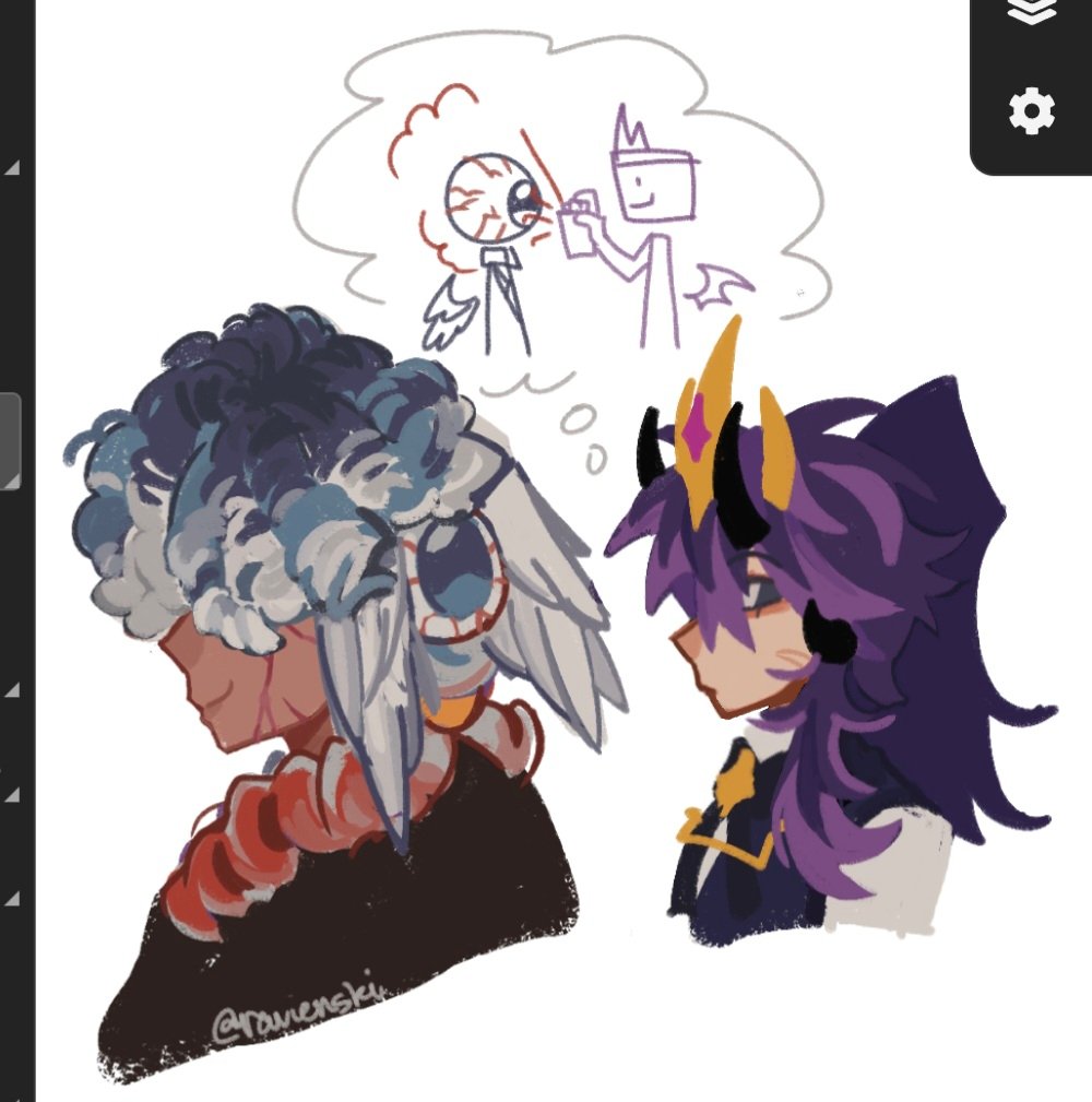 ravienski's tweet image. my contribution to the #taxduo community
#eggchanfanart #wemmbufanart