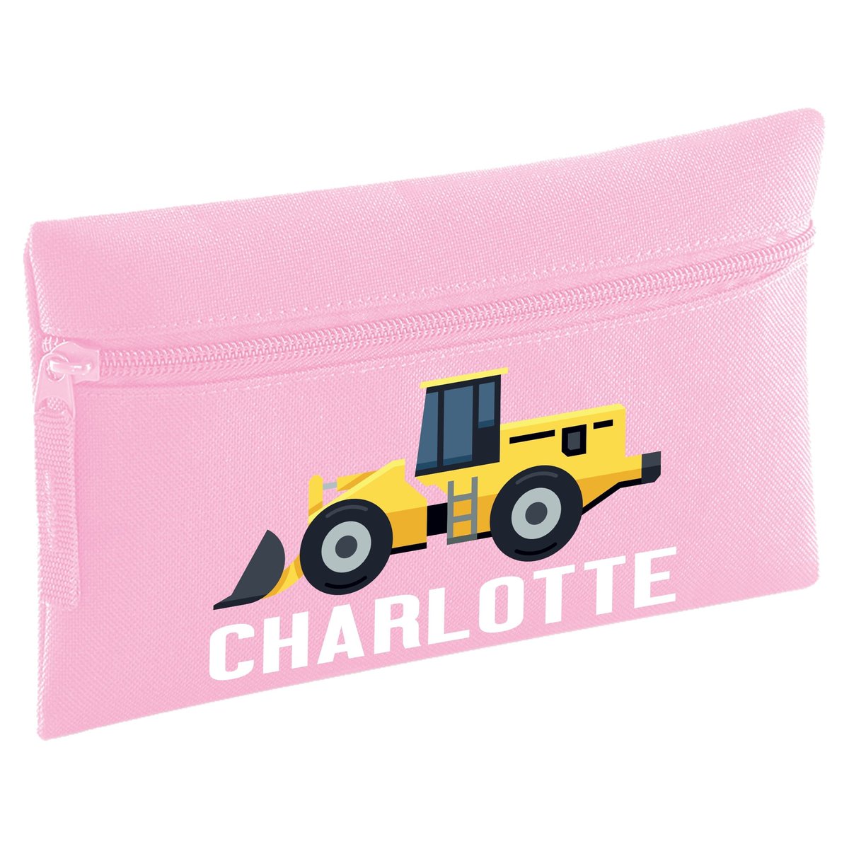 Clever_Gifts's tweet image. Personalised Digger, Pencil Case, Multiple Colours. Tractor Gift, Back to school. tuppu.net/4ff303a0  #BackToSchool