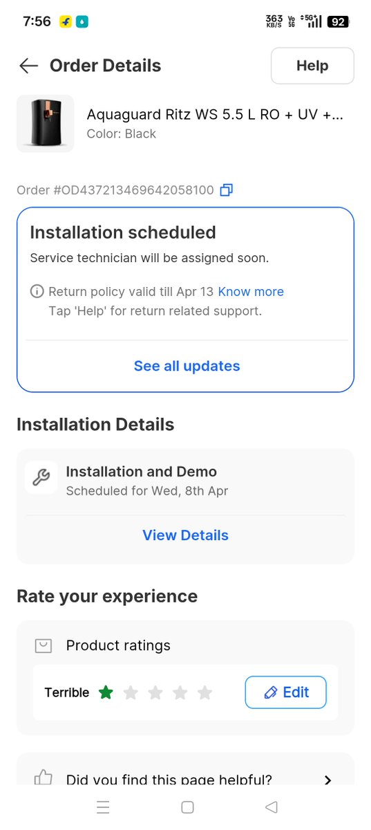 Kapildevme's tweet photo. @Flipkart  @flipkartsupport @Eureka_ForbesIN @jaagograhakjago @nch1915 
Defective product delivered twice. Refund denied, forced to accept repair. NCH closed without resolution. I will not let this issue go unresolved https://t.co/P1S5yZXEyt