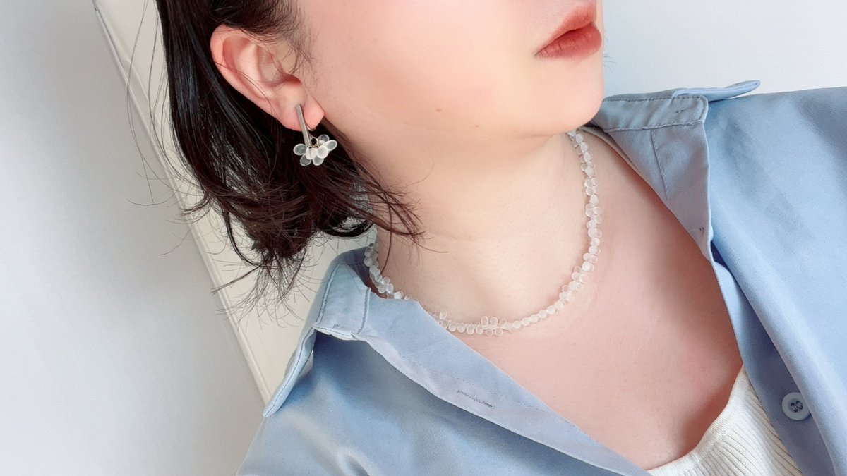 prism_im's tweet photo. @hira_loz ご連絡遅くなり申し訳ありません🙇🏻
シルバーの着画です。(モデル撮影をしておらずセルフィーで申し訳ありません🙇🏻)
参考になりましたら幸いです🌷 https://t.co/ZJYQYKAOPl