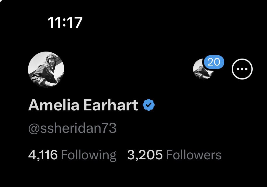 Amelia Earhart tweet media