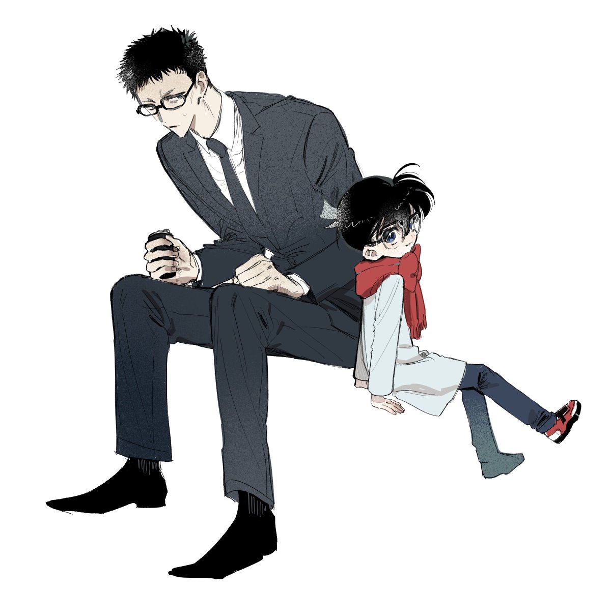 人使いの荒いｼｴ戸川と　かざみ　👓