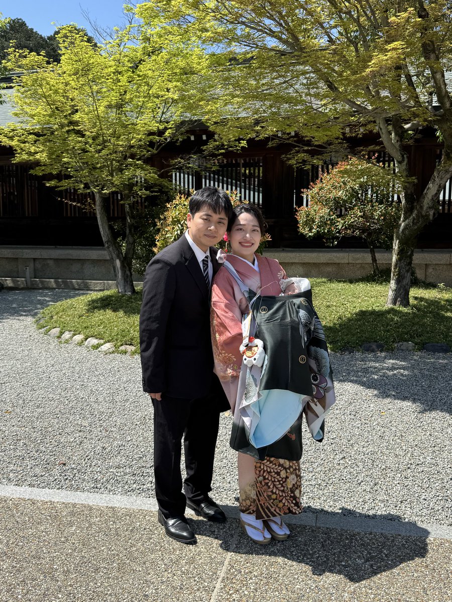 お宮参り行ってきた😇😇