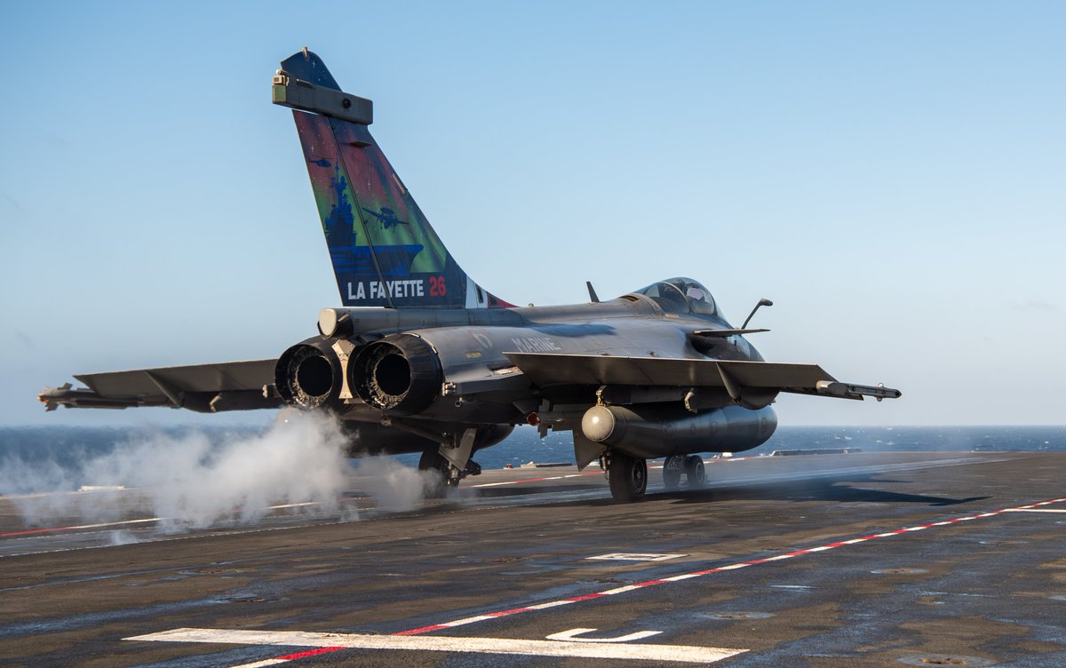 French Carrier Strike Group tweet media