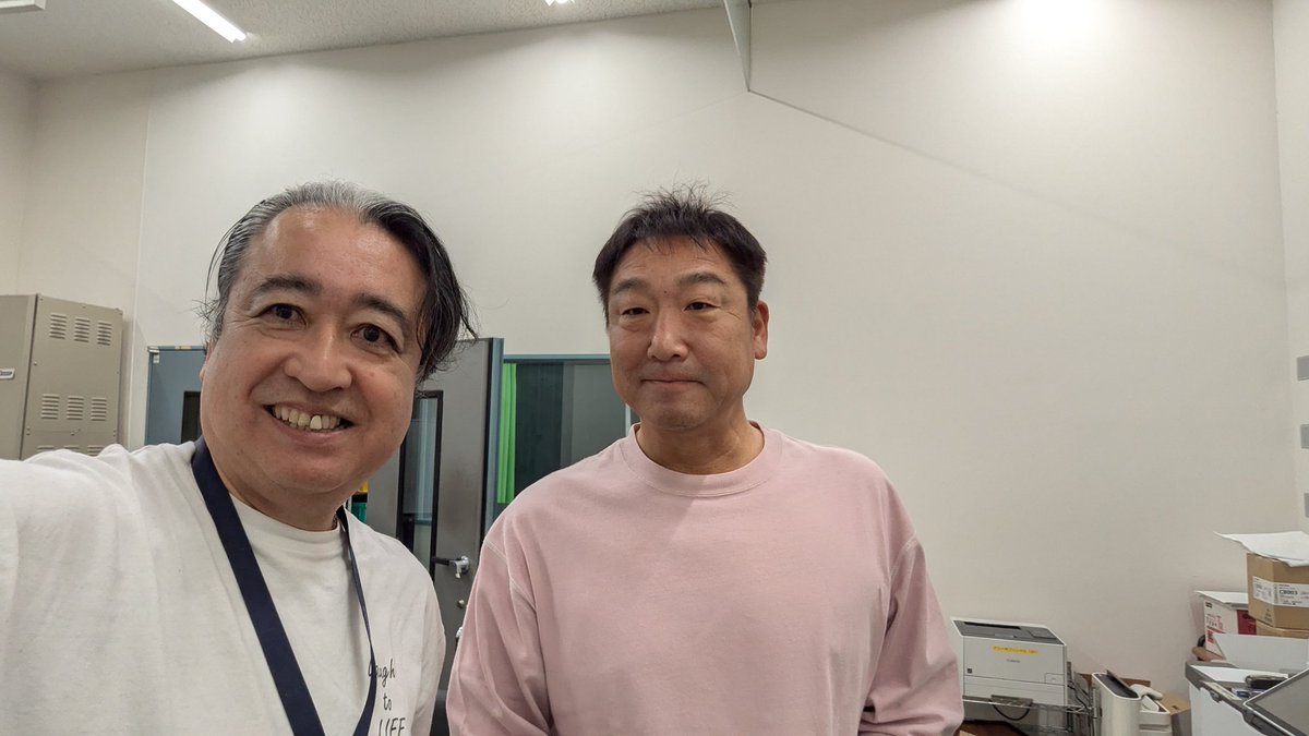 KazukiOmae's tweet photo. 今日はJスポーツさんで、TEX@LADの実況を担当させて頂きました。解説は中嶋聡さん。楽しくお仕事させて頂きました！ https://t.co/o6jQfg6FHe