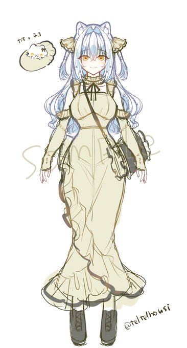 魂募集しようかなって思ってるvtuberデザイン!この子に入りたいって方がいらっしゃったり、Live2Dモデルが欲しい方いらっしゃいましたら気軽にご相談くださいASMRモデルも作れます