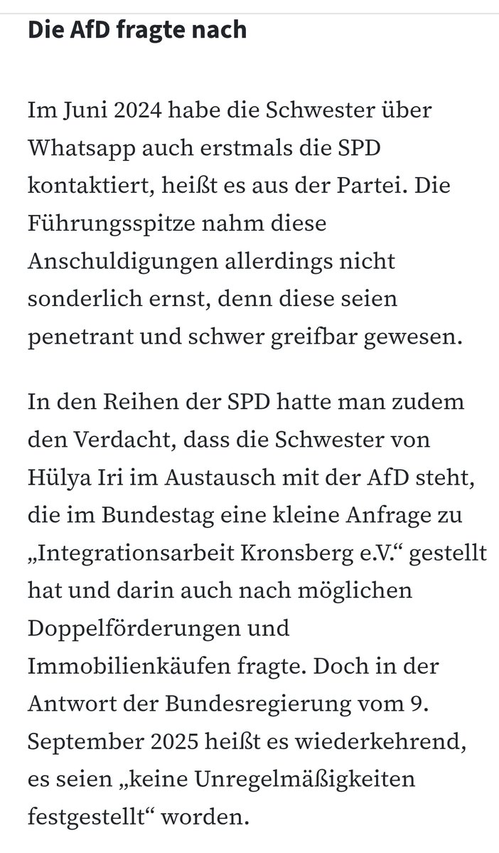 Ein durchaus aufschlussreicher Artikel, den es zu lesen lohnt...