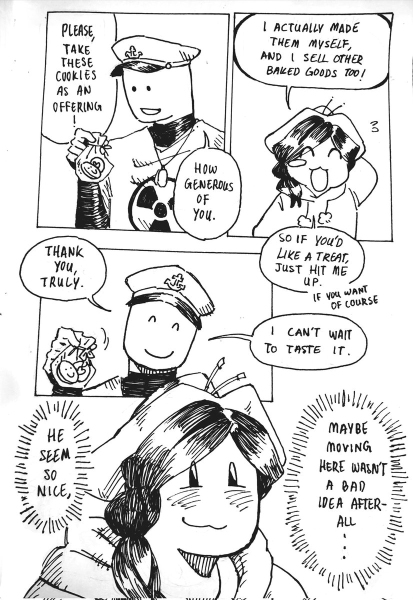 sweetappleivan's tweet image. Scene 1: Greetings #badthingsoc