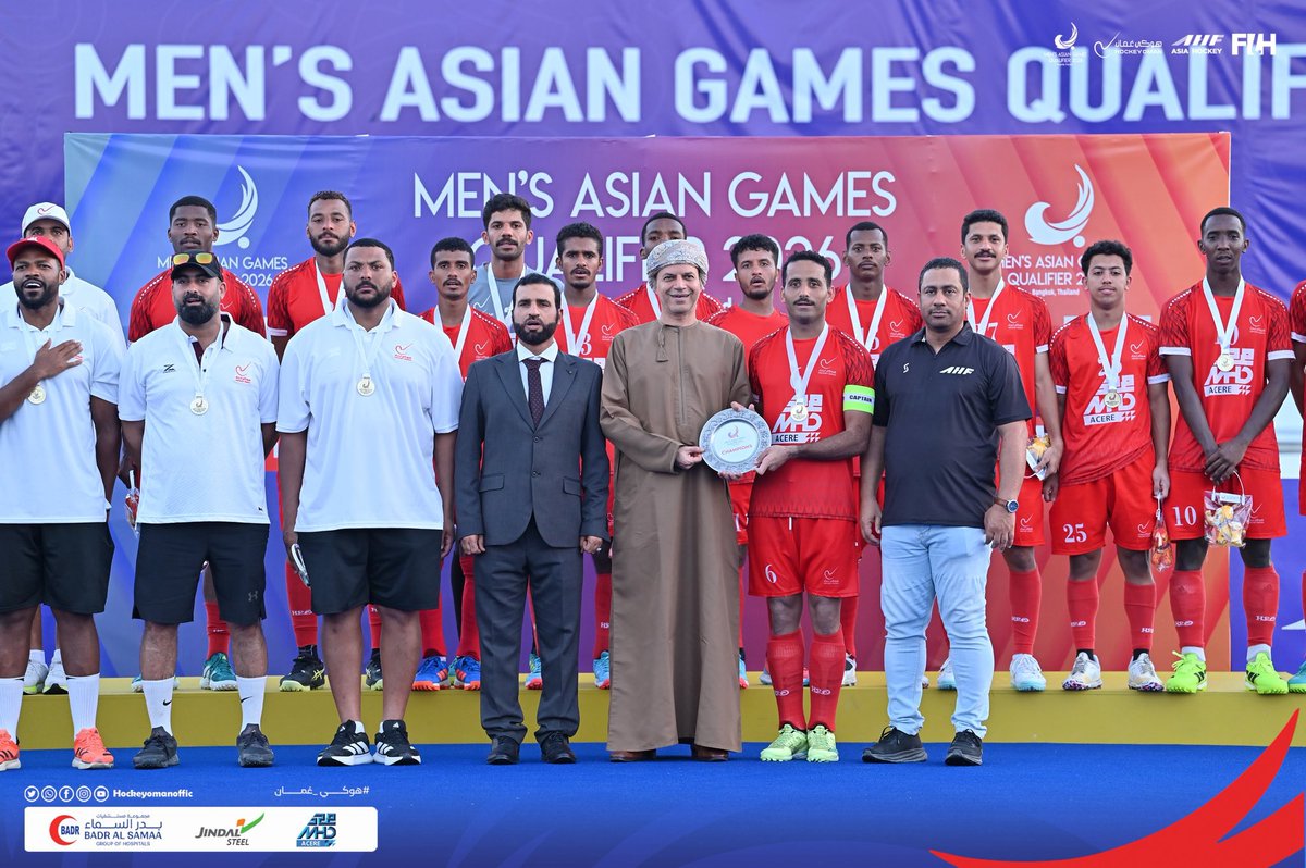saidkahm's tweet photo. @OmanEmbassyBkk نثمّن هذا الاستقبال الكريم والدعم المتواصل لبعثة المنتخب الوطني، والذي تُوِّج بتحقيق إنجازٍ مشرّف بحصد كأس البطولة والتأهل المستحق ونشكر سعادة السفير / عيسى بن عبدالله العلوي وفريق العمل بسفارة السلطنة بتايلند على جهودهم الطيبة وحرصهم الدائم على دعم أبناء الوطن. https://t.co/zeAJjzQaaY