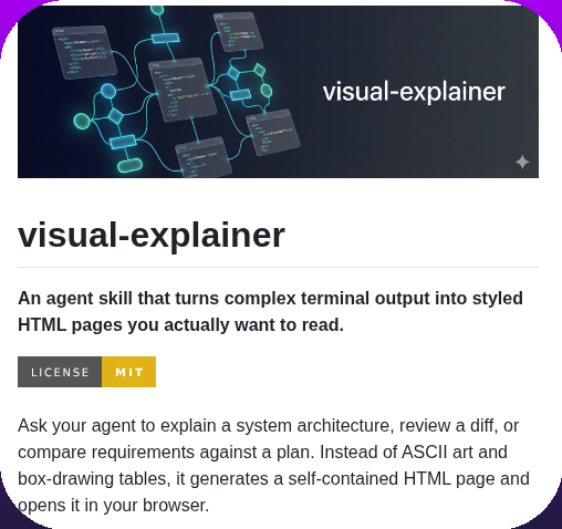 tom_doerr's tweet image. Converts terminal agent output into interactive HTML visualizations

github.com/nicobailon/vis…