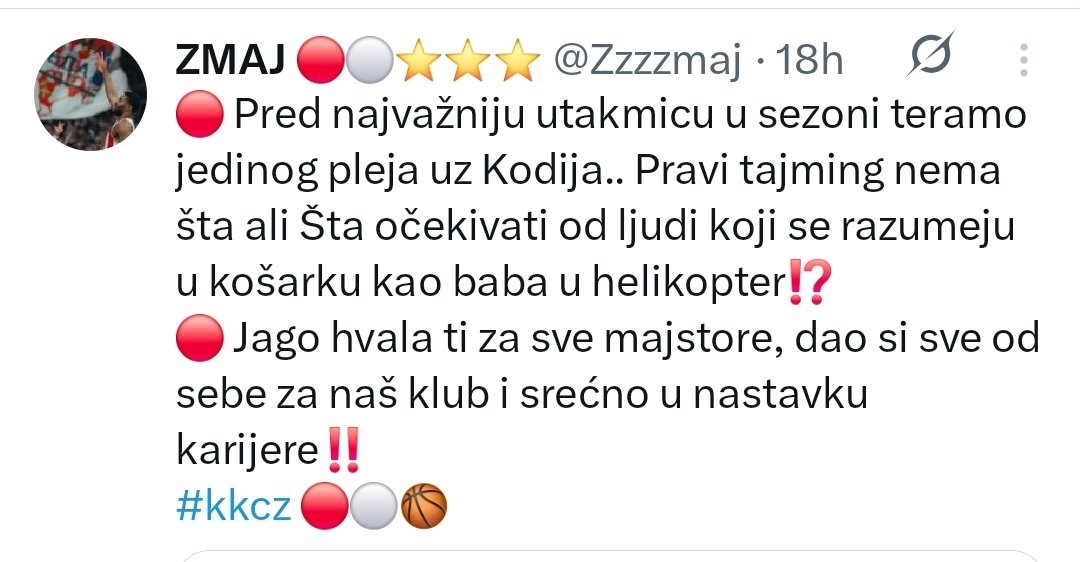 MilanExplore's tweet photo. Lik me je blokirao samo sto sam postavio njegov dvougao u glavi..
Lik nema dobre namere, to je sigurno!!! #kkcz https://t.co/2Ux2lLn4SU
