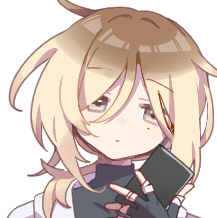 思ったよりぼーっとした顔になっちゃった(これはスマホではなく鉄の塊の鈍器です) 