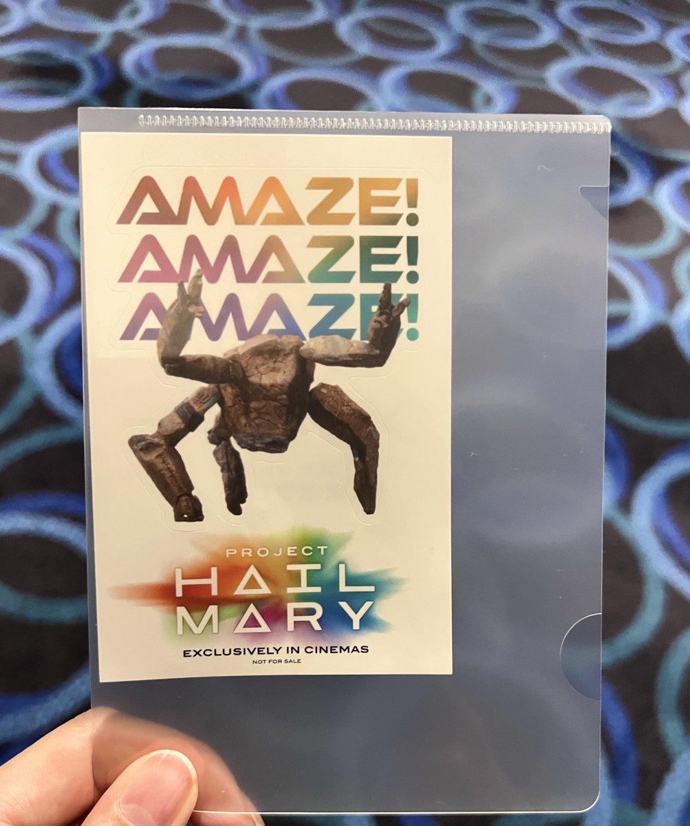 プロジェクト・ヘイル・メアリー／マスコット／エリディアンプラッシュバッグタグ プロジェクト・ヘイル・メアリー」入場者プレゼント第2弾はロッキーの