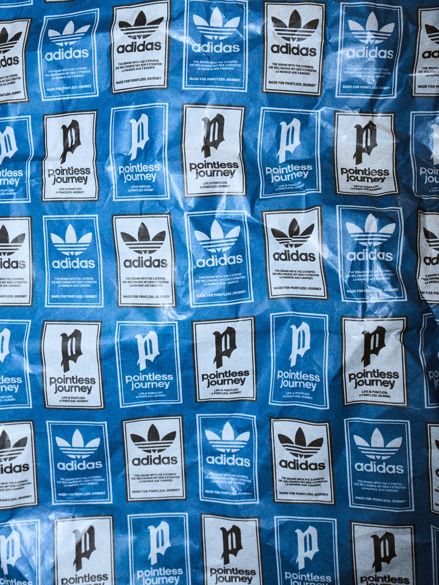 Pointless Journey × adidas いよいよだー！！🔥 財布の底が見えて