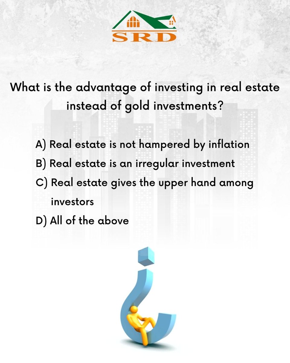 srdproperty's tweet image. What is the advantage of investing in real estate instead of gold investments?

🏡 Explore premium property options with SRD Property
📞 Call us today: 9999 087 607
🌐 srdproperty.com

@srdproperty 

#RealEstateInvestment #GoldVsRealEstate #SmartInvestment #SRD