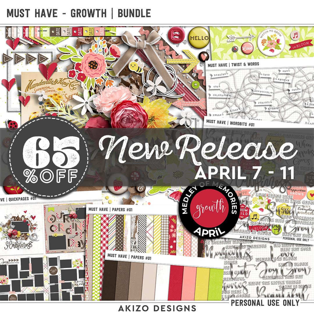 akizo_'s tweet photo. LAST DAY! Must Have - Growth | Bundle *65% OFF Now*
https://t.co/TQHmYIFqCw
#akizodesigns #NewRelease #MEDLEYofMEMORiES #MustHave #MustHaveBundle #digitalkit #scrapbooking #digitalscrapbooking #pickleberrypop #デジタルスクラップブッキング #スクラップブッキング https://t.co/Pv0Q2lXcr2