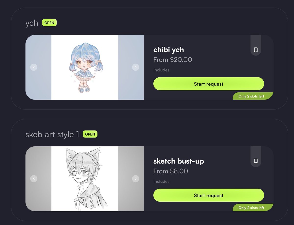 chibi and sketch comms are now open on VGen ^w^

link here: vgen.co/morudoodle

#chibi #ych #commission #vgen