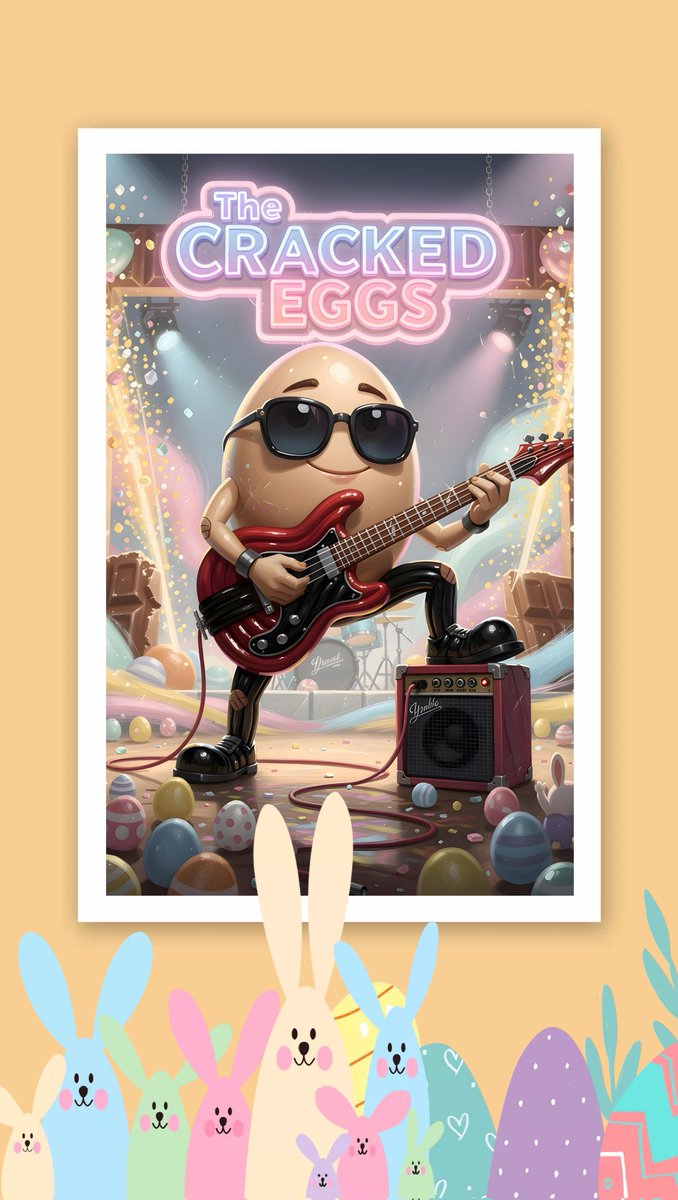 KARRAT18's tweet photo. GM #CROfam and Web3 !! 😎 12 ridiculously funny anthropomorphic Easter eggs with cracked personalities and egg-cellent puns are now live on OpenSea! 🐣
https://t.co/4QxvHPOC2L
#EasterEggheads #NFT #EasterNFT #NFTCommunity https://t.co/sjBZqGWHko