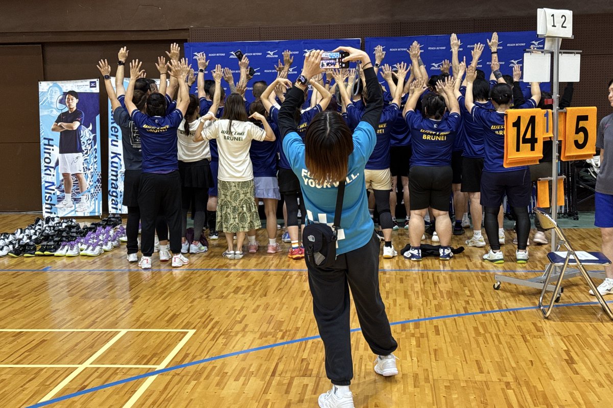 ミズノバドミントン tweet media