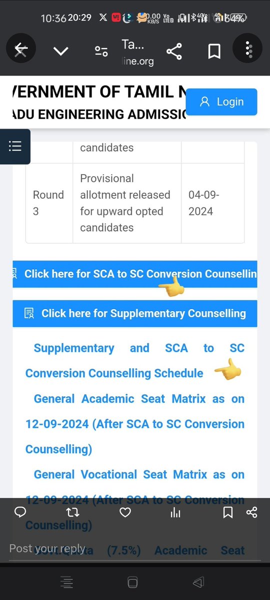 Kanniyappa13262's tweet image. #SCA உள்ஒதுக்கீட்டின் விதிகளும், அதனால் ஏற்படும் விளைவுகளும் என்ன என்பது பற்றி இரண்டு உதாரணங்களை இங்க தருகிறேன்.  
உனக்கு அறிவும் நேர்மையும் இருந்தால் புரியும்.
#SCAஉள்ஒதுக்கீடுTN