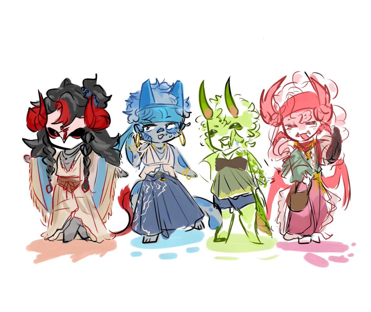 kage_kasai's tweet image. Doodle of clothes i found in pinterest for them 
#phighting