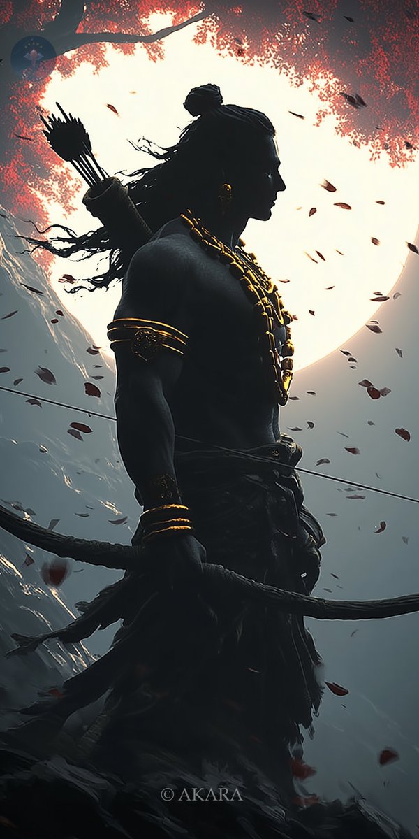 Akara__1's tweet image. 🟠 Tap, hold and load in 4K

📲 This wallpaper hits hard 

When dharma calls, he answers without hesitation. 🏹

The protector who chose duty over comfort, love over ease. Some souls are forged to shield what's sacred.

#Rama #Dharma #SacredArt #SpiritualArt #Divine
