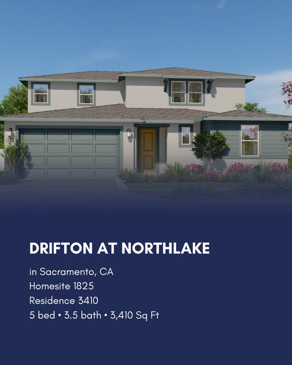 Discover luxury homes at Bleau &amp; Drifton at Northlake 🏡✨ Enjoy parks, trails, playgrounds &amp; more in Sacramento, CA. Move-in ready homes with Everything’s Included®—no wait, just move in! 🔑🌳

🔗 spr.ly/6014B6vAv6