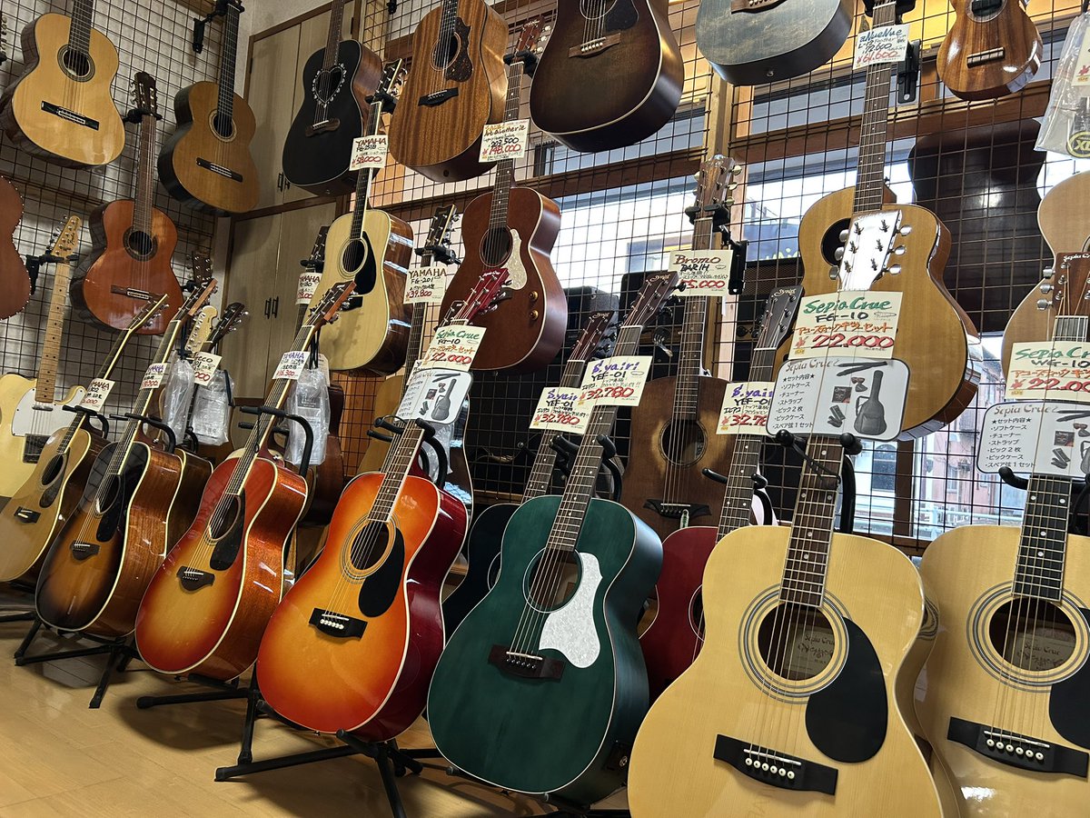 楽器専門店 CLAP 水戸市大工町 tweet media